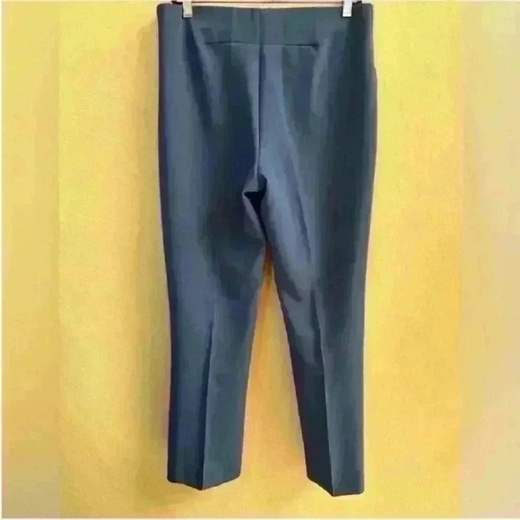 MANGO (MNG)- "Atenas" Cropped Blue Women's Trousers- Size Large- NWT! - Picture 4 of 8